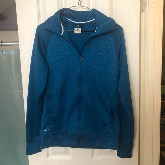 Nike Dri-fit Teal Track Jacket - Picture 3 of 4